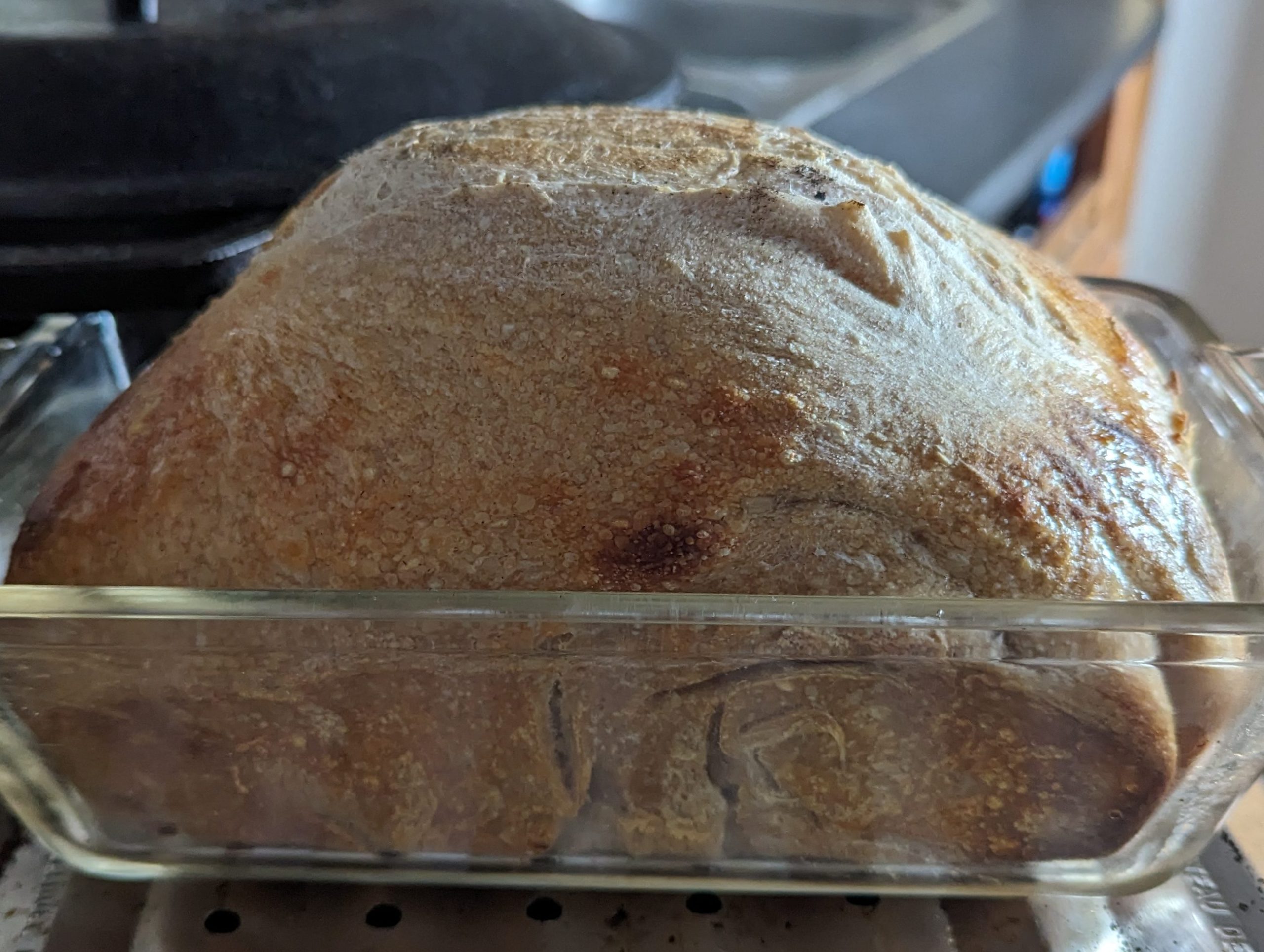 Lazy Way Sourdough Loaf